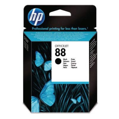 hp 88 Ink Cartridge, Black Single Pack C9385AE hp 88 Ink Cartridge, Black Single Pack C9385AE